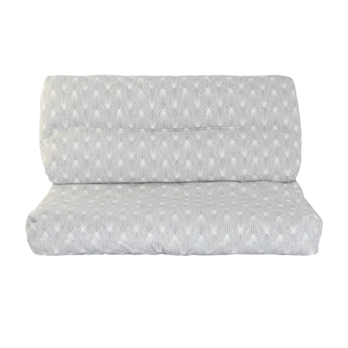 Възглавница DKD Home Decor На почва Бял Зелен Светло сив