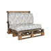 Възглавница DKD Home Decor На почва Многоцветен Алуминий