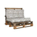 Възглавница DKD Home Decor На почва Сив Светло кафяв