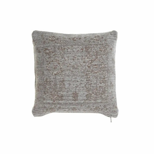 Възглавница DKD Home Decor Пластмаса Светло кафяв Квадратен