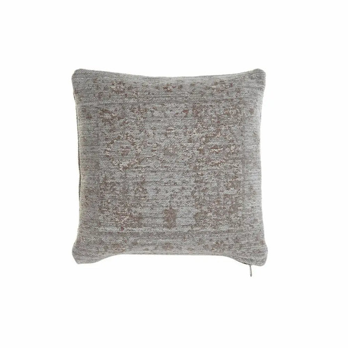 Възглавница DKD Home Decor Пластмаса Светло кафяв Квадратен