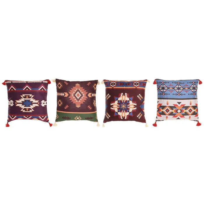 Възглавница DKD Home Decor полиестер Многоцветен Ikat (45 x