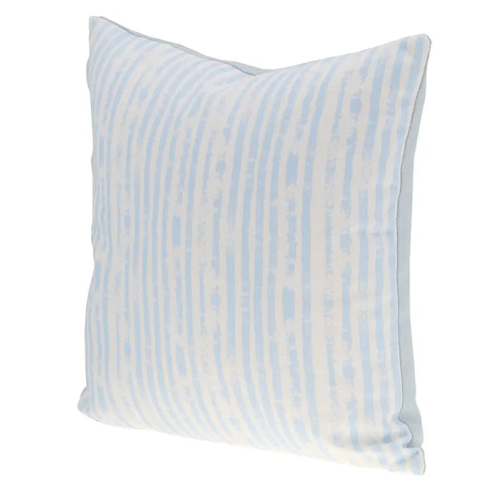Възглавница DKD Home Decor Райета Син Бял 45 x 15 x 45 cm