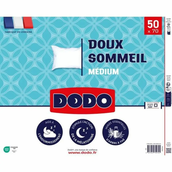 възглавница DODO DOUX SOMMEIL Бял 50 x 70 cm