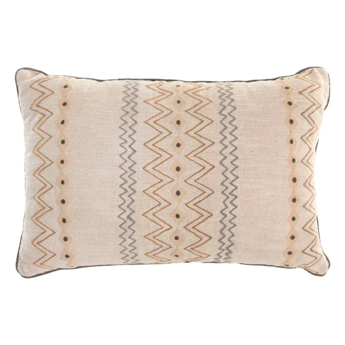 Възглавница Home ESPRIT Бежов Ikat 60 x 40 x 15 cm