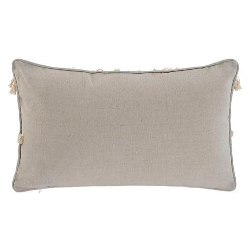 Възглавница Home ESPRIT Бял Черен Boho 50 x 8 x 30 cm