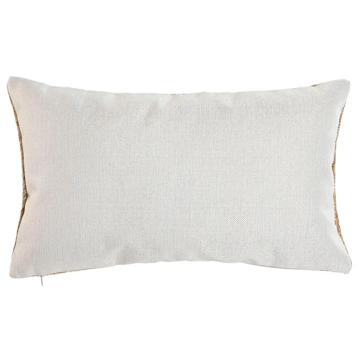 Възглавница Home ESPRIT Бял Естествен 50 x 15 x 30 cm