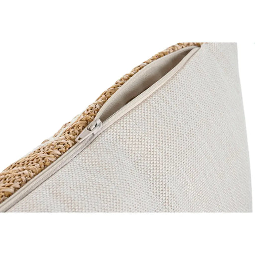 Възглавница Home ESPRIT Бял Естествен 50 x 15 x 30 cm