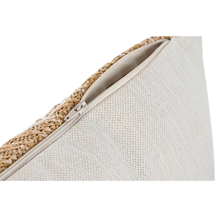 Възглавница Home ESPRIT Бял Естествен 50 x 15 x 30 cm