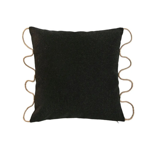 Възглавница Home ESPRIT Черен 45 x 15 x 45 cm