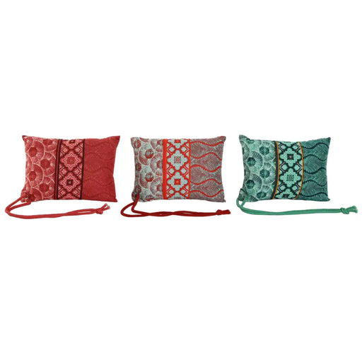 Възглавница Home ESPRIT Червен Зелен Корал 30 x 10 x 20 cm