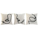 Възглавница Home ESPRIT Естествен 45 x 15 x 45 cm (3 броя)
