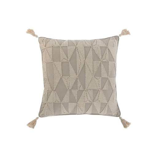 Възглавница Home ESPRIT Естествен Boho 45 x 8 x 45 cm