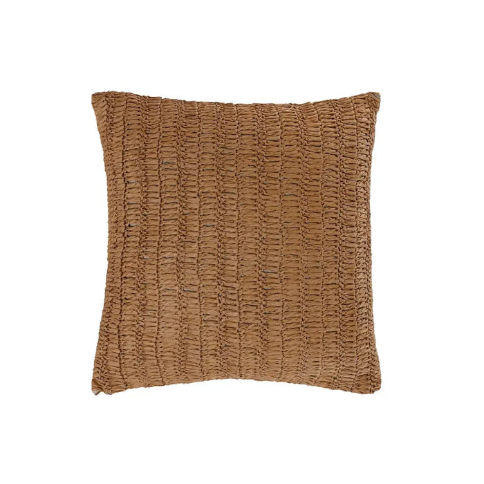 Възглавница Home ESPRIT Естествен Тропически 45 x 8 x 45 cm