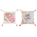 Възглавница Home ESPRIT романтичен 45 x 5 x 45 cm (2 броя)