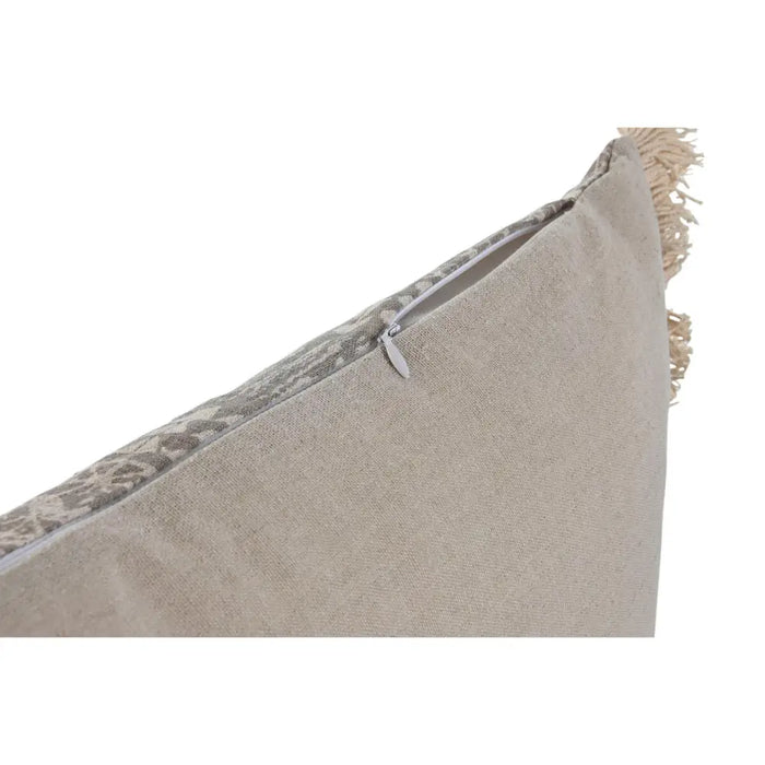 Възглавница Home ESPRIT Сив Естествен Boho 45 x 8 x 45 cm
