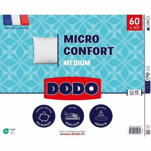 възглавница DODO MICRO CONFORT Бял 60 x 60 cm