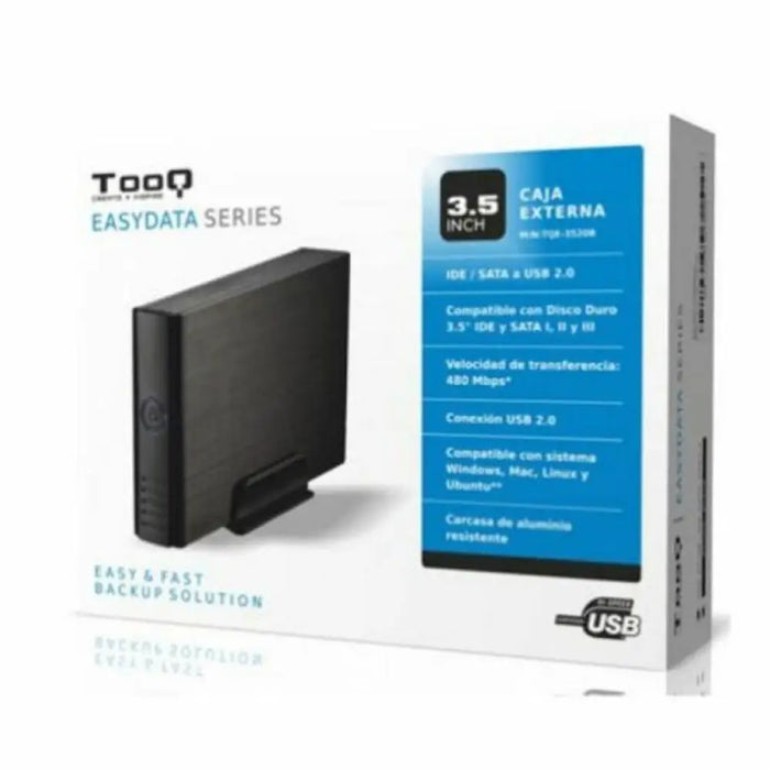 Външна кутия TooQ TQE-3520B HD 3.5’’ IDE / SATA III USB 2.0