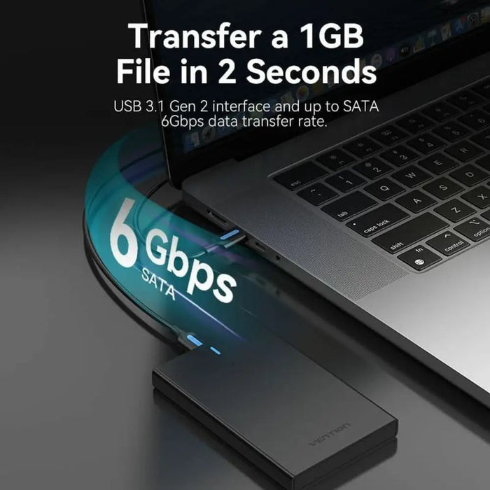 Външен харддиск Vention KPBB0 Черен