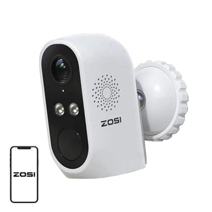 Външна IP камера със соларен панел ZOSI C1Pro WiFi 3MP IP66