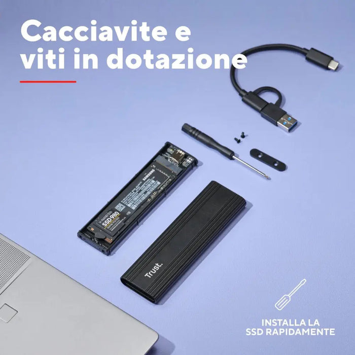 Външна кутия Trust 25806 Черен