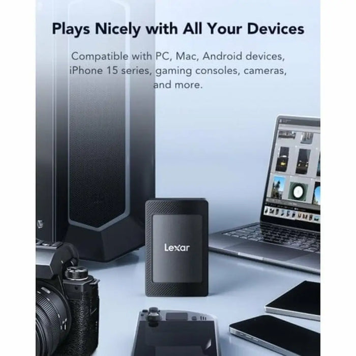 Външен харддиск Lexar LSL500M001T-RNBNG Черен 1 TB