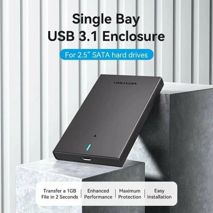 Външен харддиск Vention KPBB0 Черен