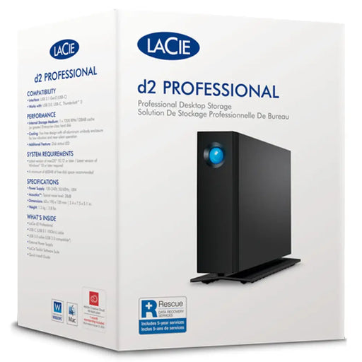 Външен харддиск LaCie STHA24000800 Черен 24 TB