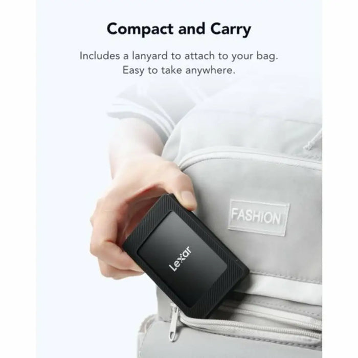 Външен харддиск Lexar LSL500M001T-RNBNG Черен 1 TB