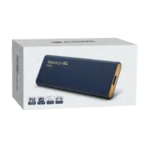 Външен харддиск Team Group PD1000 Морско син Черупка SSD
