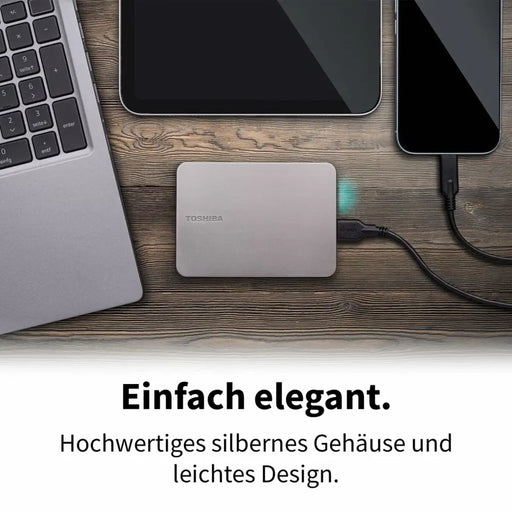 Външен харддиск Toshiba HDTX210ESCAA Сив Магнитна