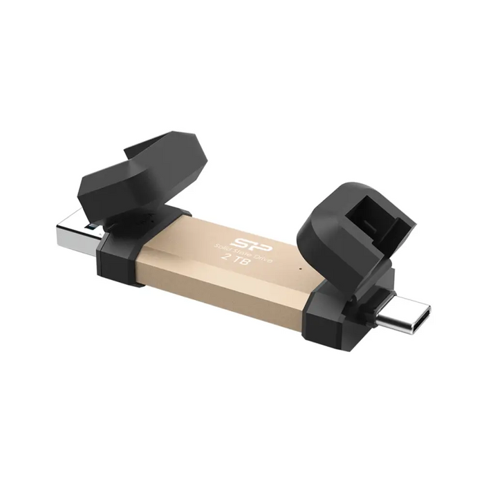 Външен SSD Silicon Power DS72 Gold - 2TB