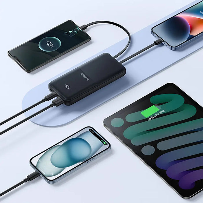 Външна батерия Baseus Lipow 10000mAh 22.5W с двоен вграден