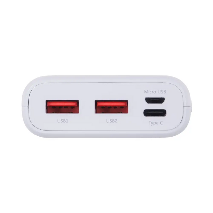 Външна батерия Silicon Power C20QC White 20000 mAh