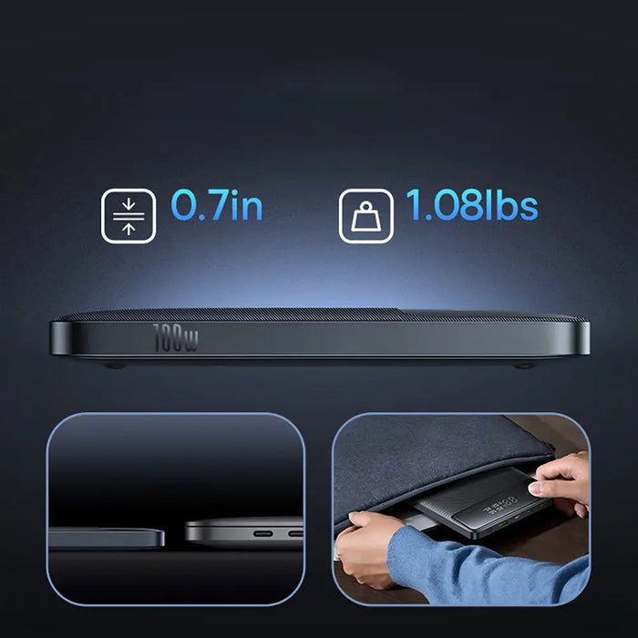 Външна батерия Baseus Blade H1 20000mAh 100W с дисплей