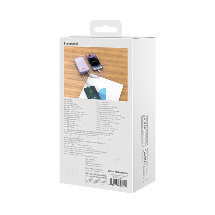 Външна батерия Baseus Comet Series с дисплей 20000mAh 22.5W