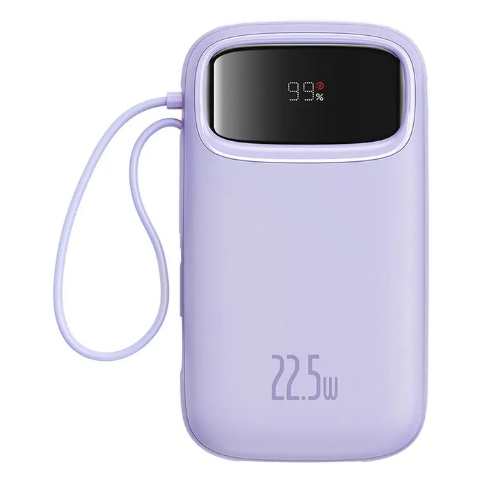 Външна батерия Baseus Qpow2 20000mAh 22.5W с двоен кабел