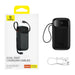 Външна батерия Baseus Qpow2 20000mAh 22.5W с двоен кабел