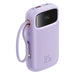 Външна батерия Baseus Qpow2 20000mAh 22.5W с двоен кабел
