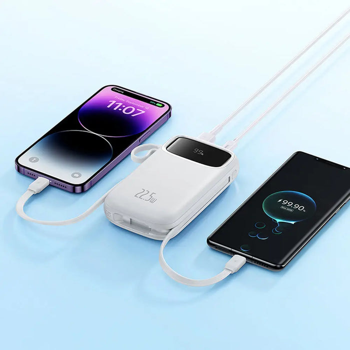 Външна батерия Baseus Qpow2 20000mAh 22.5W с двоен кабел