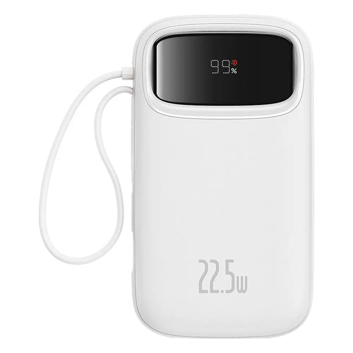 Външна батерия Baseus Qpow2 20000mAh 22.5W с двоен кабел