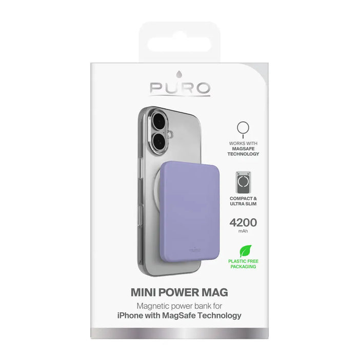 Външна батерия Puro 4200mAh MagSafe USB-C