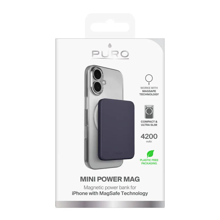 Външна батерия Puro 4200mAh MagSafe USB-C