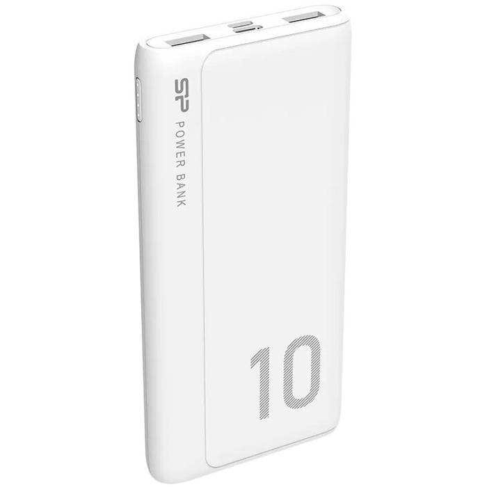 Външна батерия Silicon Power GP15 10000 mAh Бяла