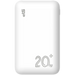 Външна батерия Silicon Power QS58 20000 mAh - Бял