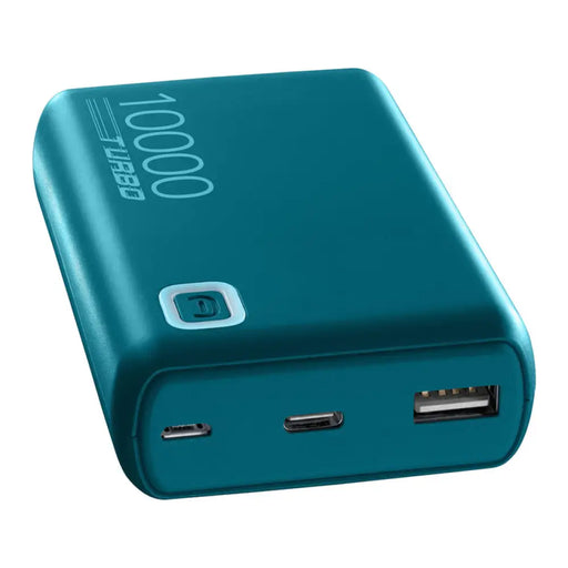 ВЪНШНА БАТЕРИЯ CELLULAR LINE ESSENCE TURBO 10000 mAh ЗЕЛЕН