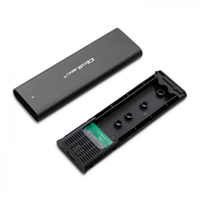 Външна кутия Qoltec 50312 Черен