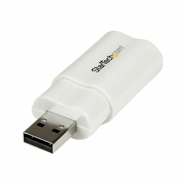 Външна звукова карта USB Startech ICUSBAUDIO Бял