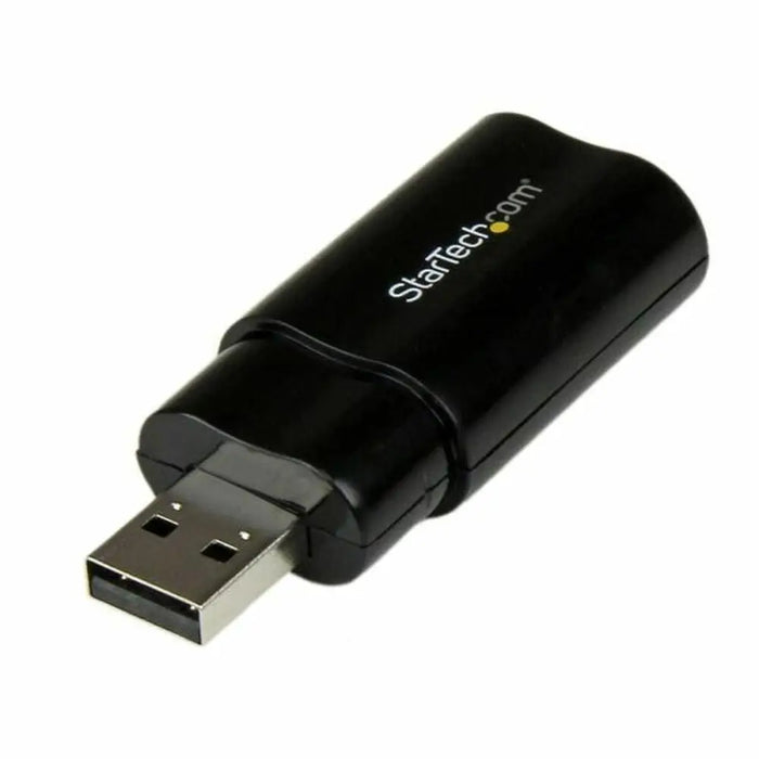 Външна звукова карта USB Startech ICUSBAUDIOB Черен