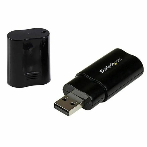 Външна звукова карта USB Startech ICUSBAUDIOB Черен